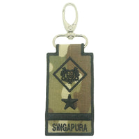 MINI SAF RANK KEYCHAIN - ME8 (NEW)