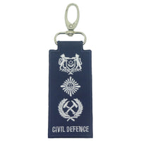 MINI SCDF RANK KEYCHAIN