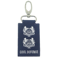 MINI SCDF RANK KEYCHAIN