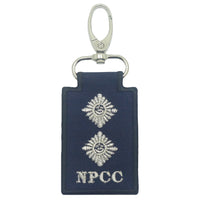 MINI NPCC RANK KEYCHAIN