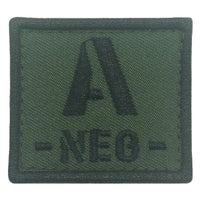 BLOOD TYPE PATCH 2023 - A NEG