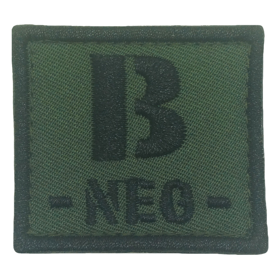 BLOOD TYPE PATCH 2023 - B NEG