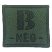 BLOOD TYPE PATCH 2023 - B NEG