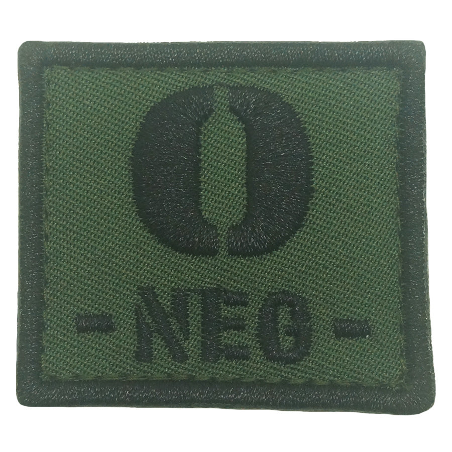 BLOOD TYPE PATCH 2023 - O NEG