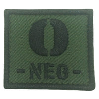 BLOOD TYPE PATCH 2023 - O NEG