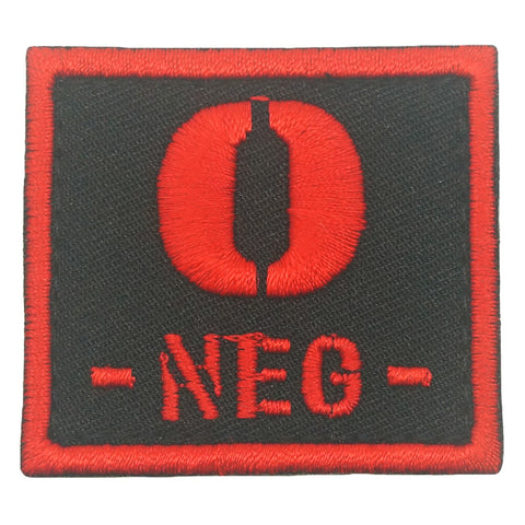 BLOOD TYPE PATCH 2023 - O NEG