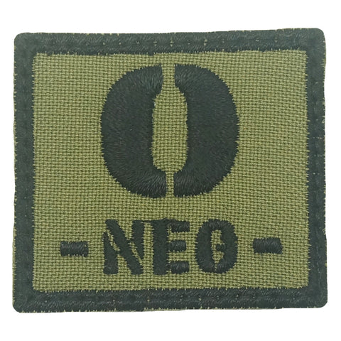 BLOOD TYPE PATCH 2023 - O NEG