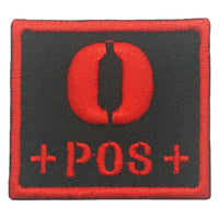 BLOOD TYPE PATCH 2023 - O POS