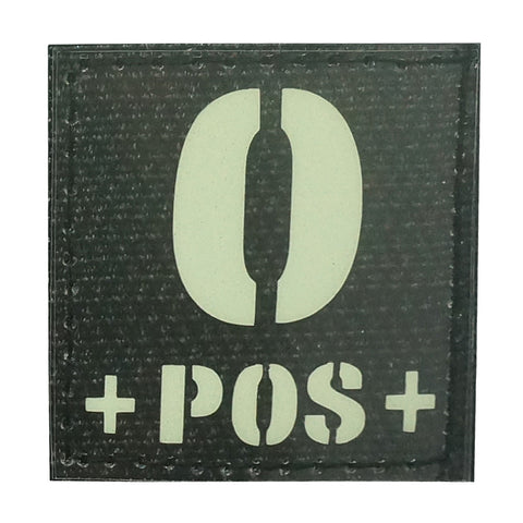 BLOOD TYPE GITD 2023 PATCH - O POS