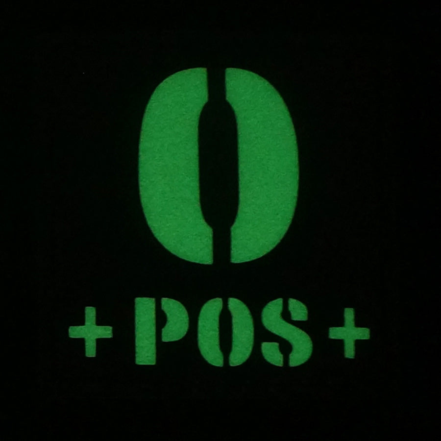 BLOOD TYPE GITD 2023 PATCH - O POS