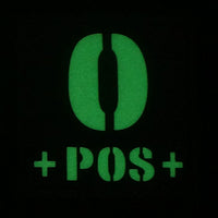 BLOOD TYPE GITD 2023 PATCH - O POS