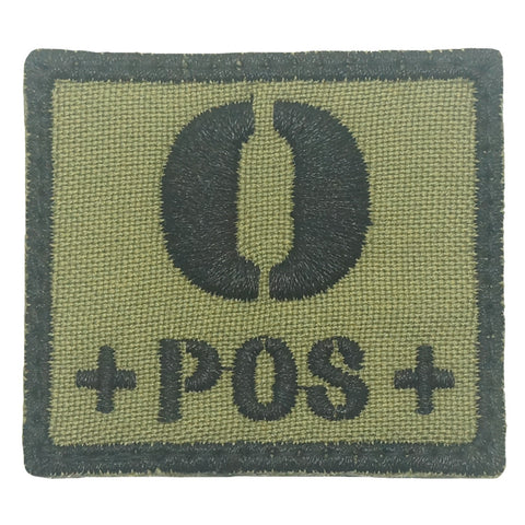 BLOOD TYPE PATCH 2023 - O POS