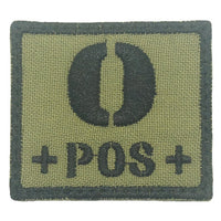 BLOOD TYPE PATCH 2023 - O POS
