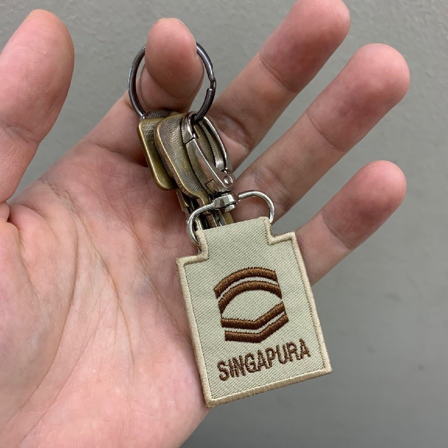 MINI SAF RANK KEYCHAIN - ME9 (NEW)