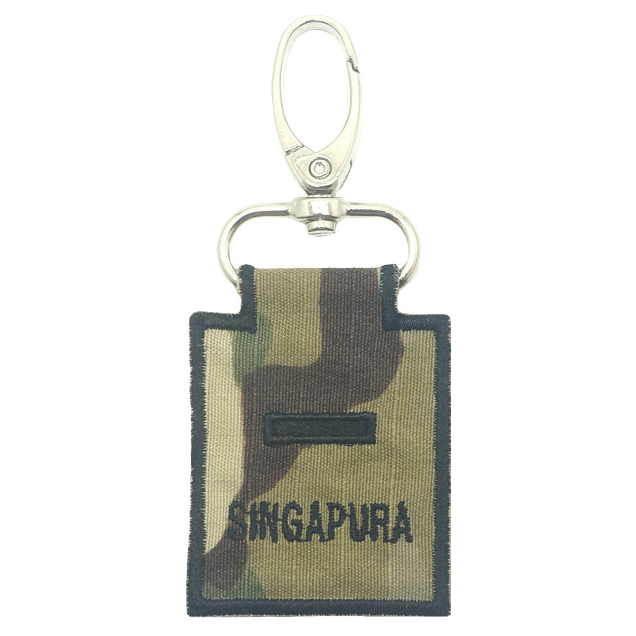 MINI SAF RANK KEYCHAIN - MULTICAM