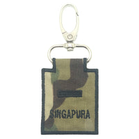 MINI SAF RANK KEYCHAIN - MULTICAM