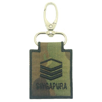 MINI SAF RANK KEYCHAIN - MULTICAM