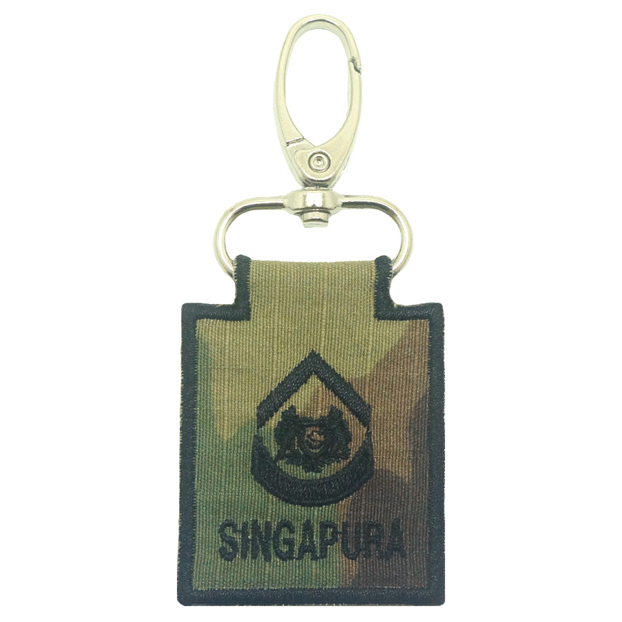 MINI SAF RANK KEYCHAIN - MULTICAM