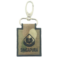 MINI SAF RANK KEYCHAIN - MULTICAM