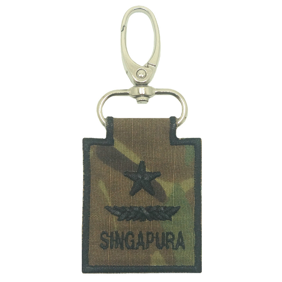 MINI SAF RANK KEYCHAIN - MULTICAM