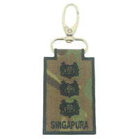 MINI SAF RANK KEYCHAIN - MULTICAM