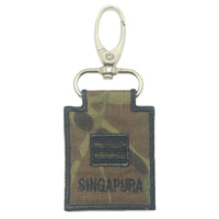 MINI SAF RANK KEYCHAIN - MULTICAM