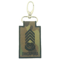 MINI SAF RANK KEYCHAIN - MULTICAM