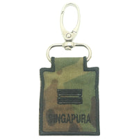 MINI SAF RANK KEYCHAIN - MULTICAM