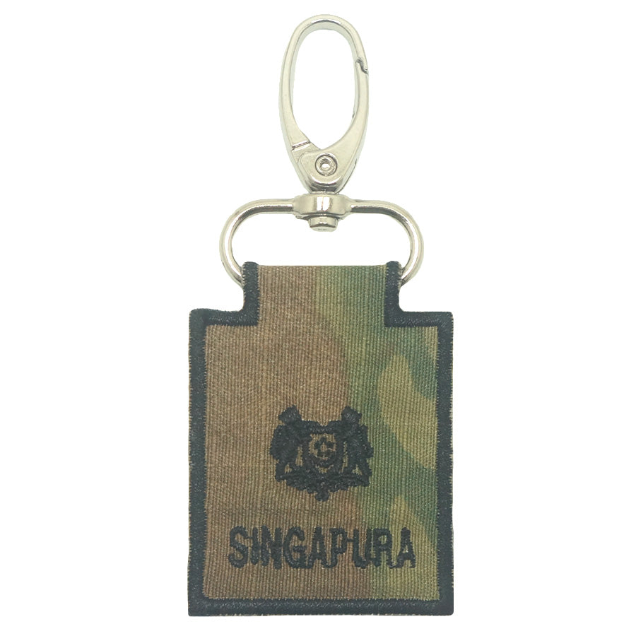 MINI SAF RANK KEYCHAIN - MULTICAM