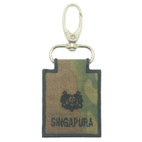 MINI SAF RANK KEYCHAIN - MULTICAM