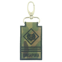 MINI SAF MILITARY EXPERTS RANK KEYCHAIN - MULTICAM