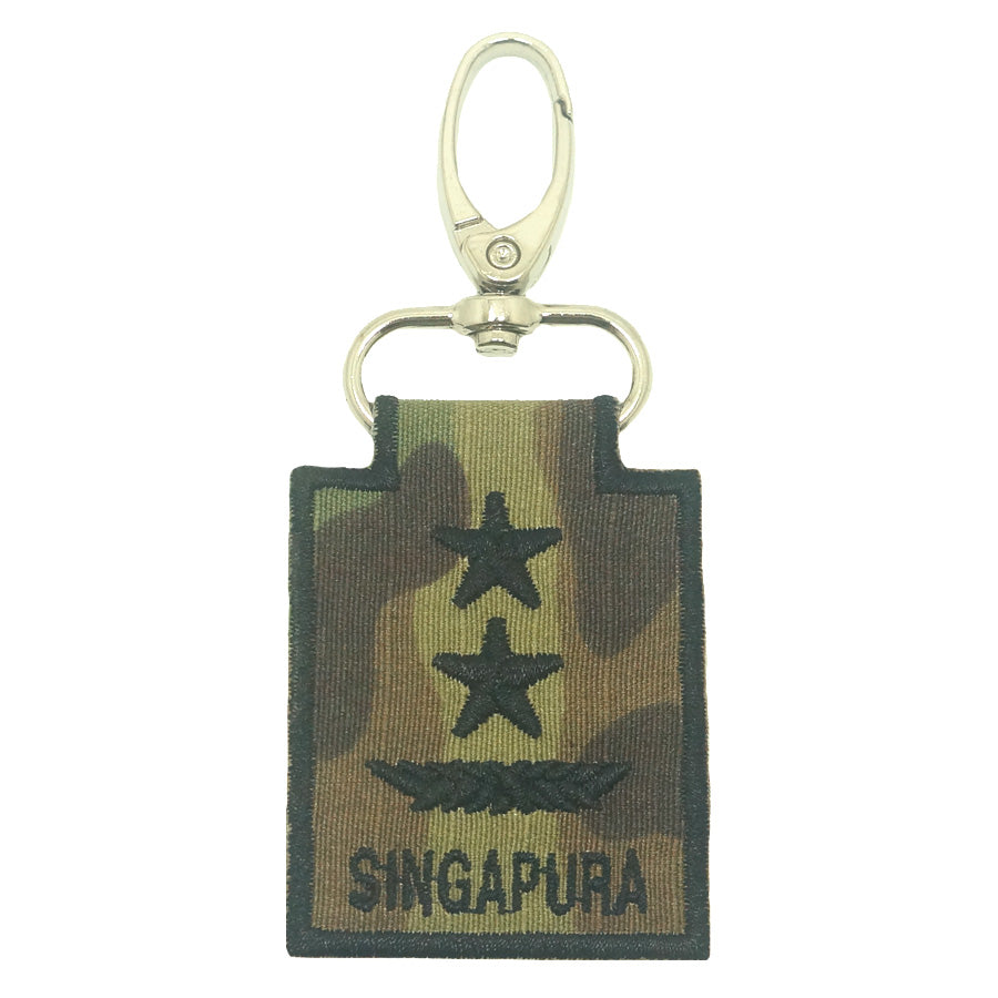 MINI SAF RANK KEYCHAIN - MULTICAM