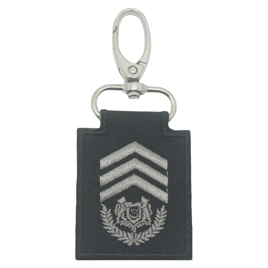 MINI SPF RANK KEYCHAIN - BLACK FOLIAGE