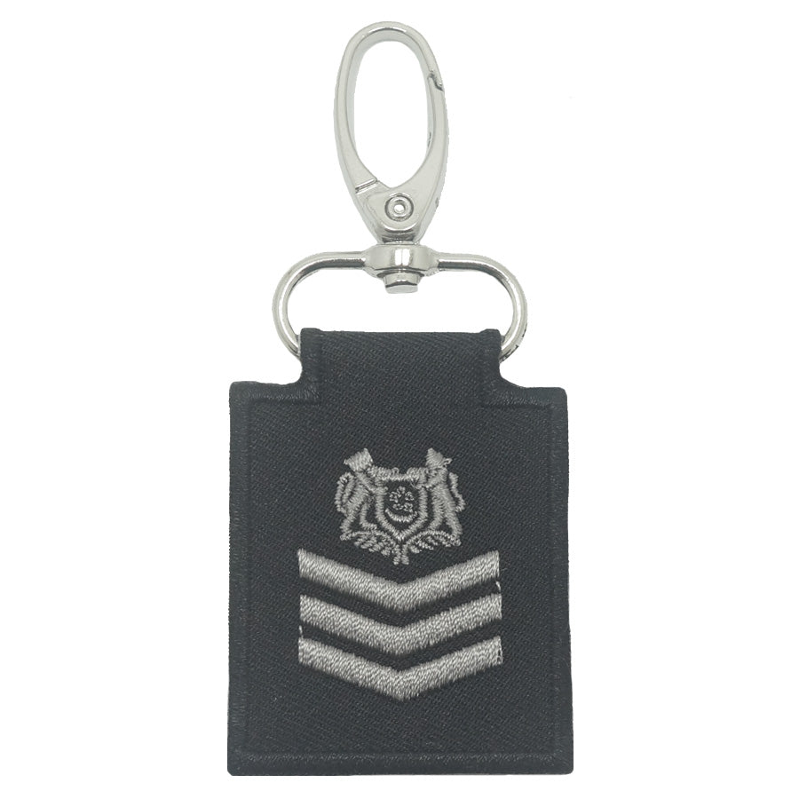 MINI SPF RANK KEYCHAIN - BLACK FOLIAGE