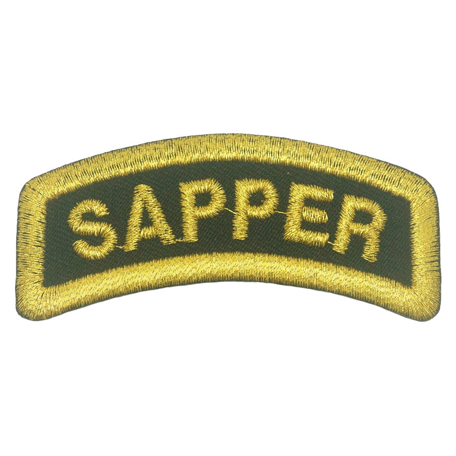 SAPPER TAB - BLACK METALLIC GOLD