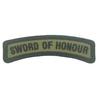 SWORD OF HONOUR TAB - OLIVE GREEN