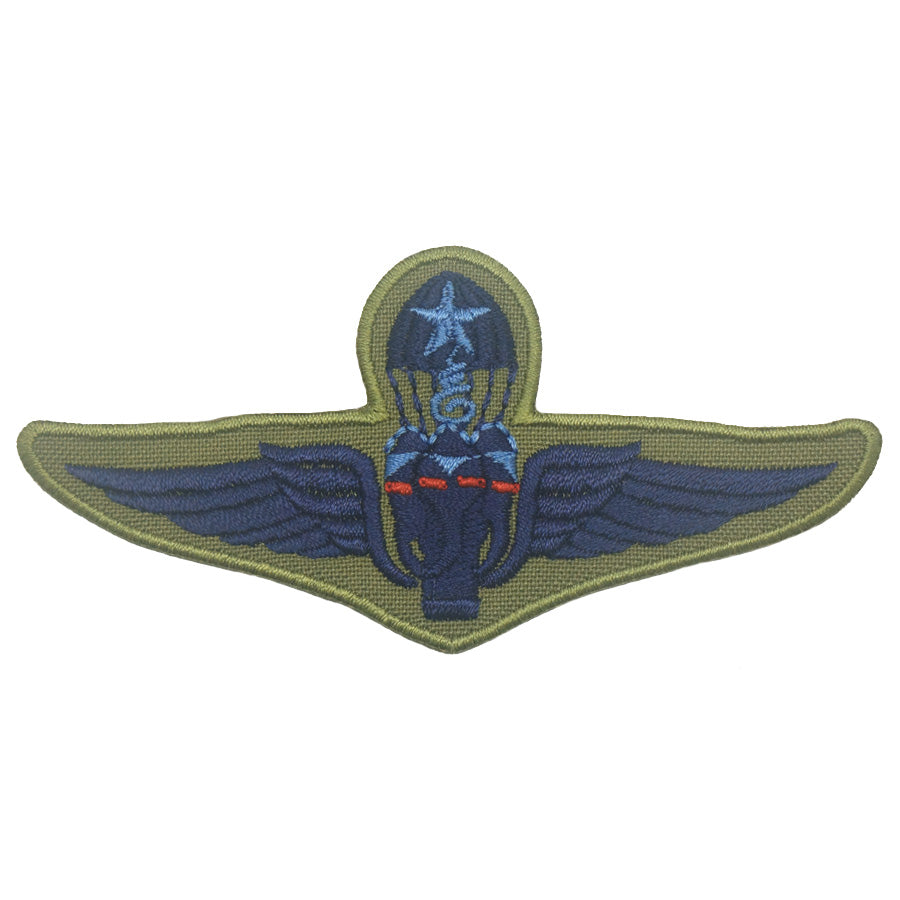 THAILAND SENIOR PARACHUTIST AIRBORNE WING - OLIVE GREEN