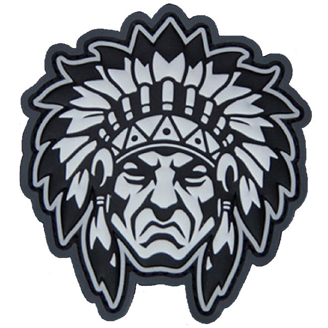 MSM NATIVE AMERICAN WARRIOR HEAD 1 MORALE PATCH