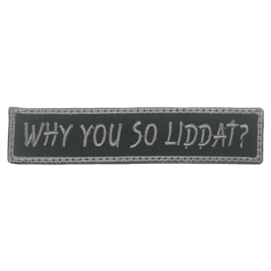 SINGLISH "WHY YOU SO LIDDAT?" TAG