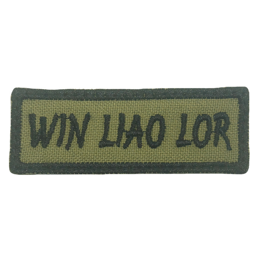 SINGLISH "WIN LIAO LOR" TAG