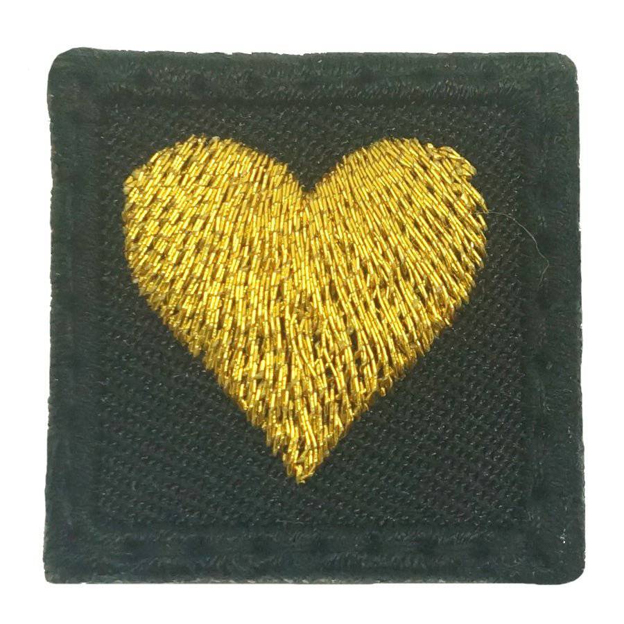 1" MINI HEART PATCH - The Morale Patches