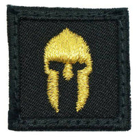 1" MINI SPARTAN HELMET PATCH - The Morale Patches