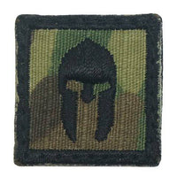 1" MINI SPARTAN HELMET PATCH - The Morale Patches