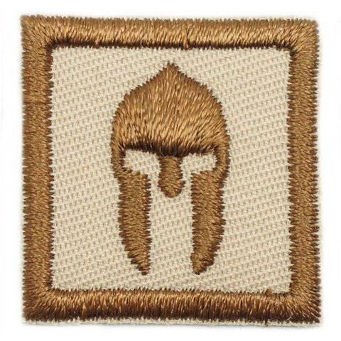 1" MINI SPARTAN HELMET PATCH - The Morale Patches