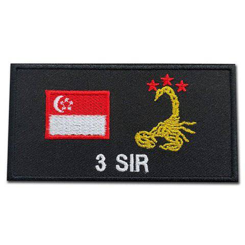 3 SIR CALL SIGN PATCH - The Morale Patches