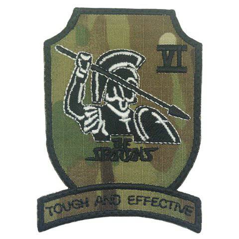 6 SIR THE SPARTAN LOGO PATCH - The Morale Patches