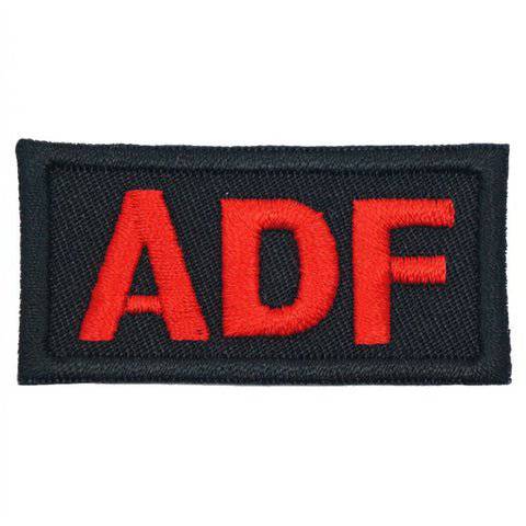ADF UNIT TAG - BLACK - The Morale Patches