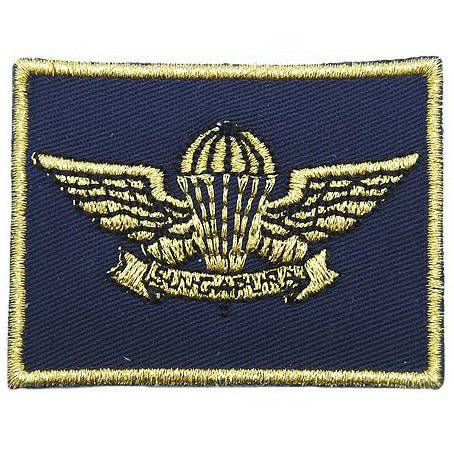 AIRBORNE BADGE - GOLD - The Morale Patches