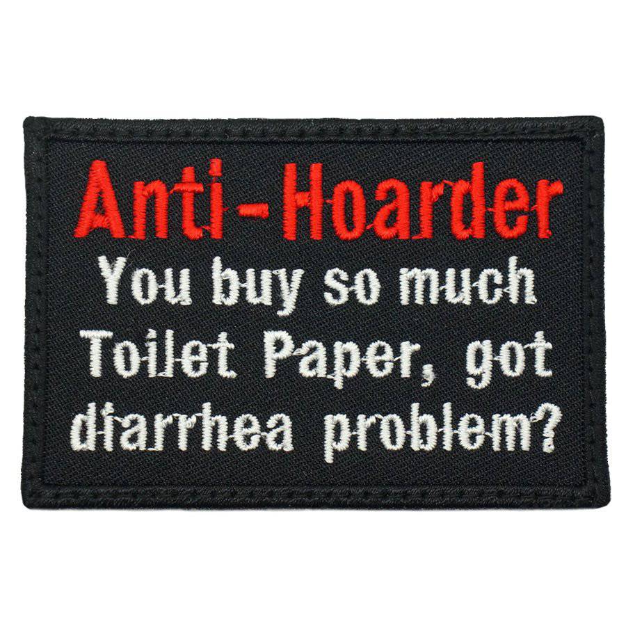 ANTI-HOARDER, DIARRHEA PROBLEM PATCH - The Morale Patches