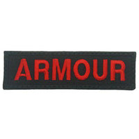 ARMOUR UNIT TAG - The Morale Patches